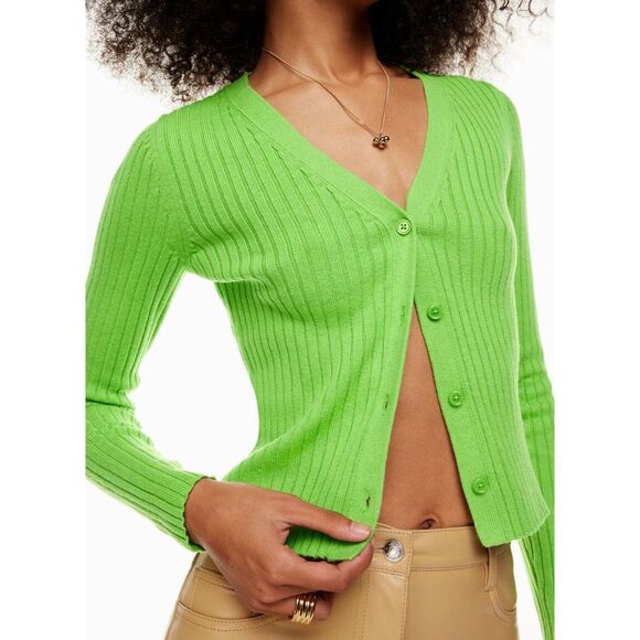 Aritzia Wilfred Manila Wool and Cotton Cardigan - Picture 2 of 8